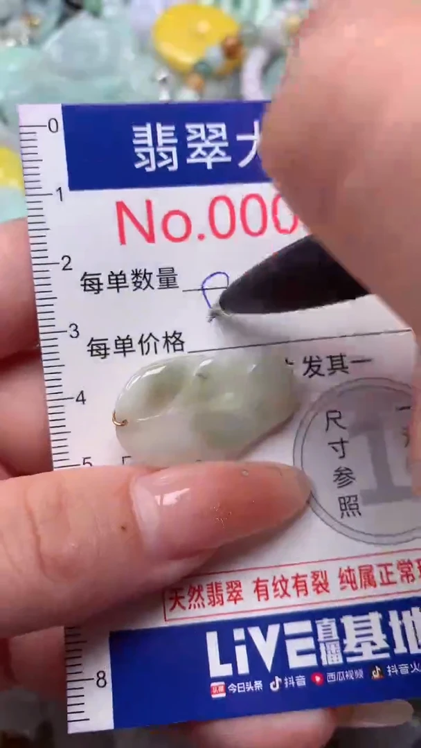 翡翠未镶嵌吊坠(不含链)5249