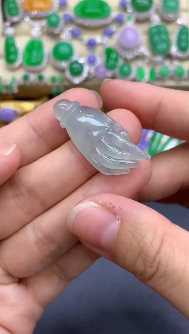 颈饰未镶嵌翡翠81-中国好珍宝