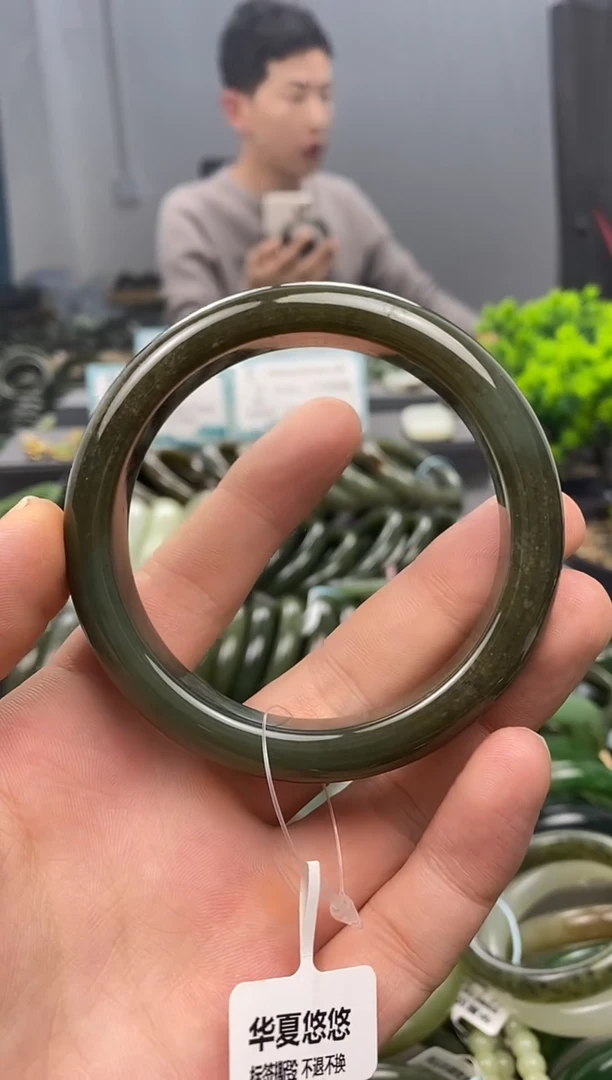 未镶嵌手镯和田玉59（13.3）