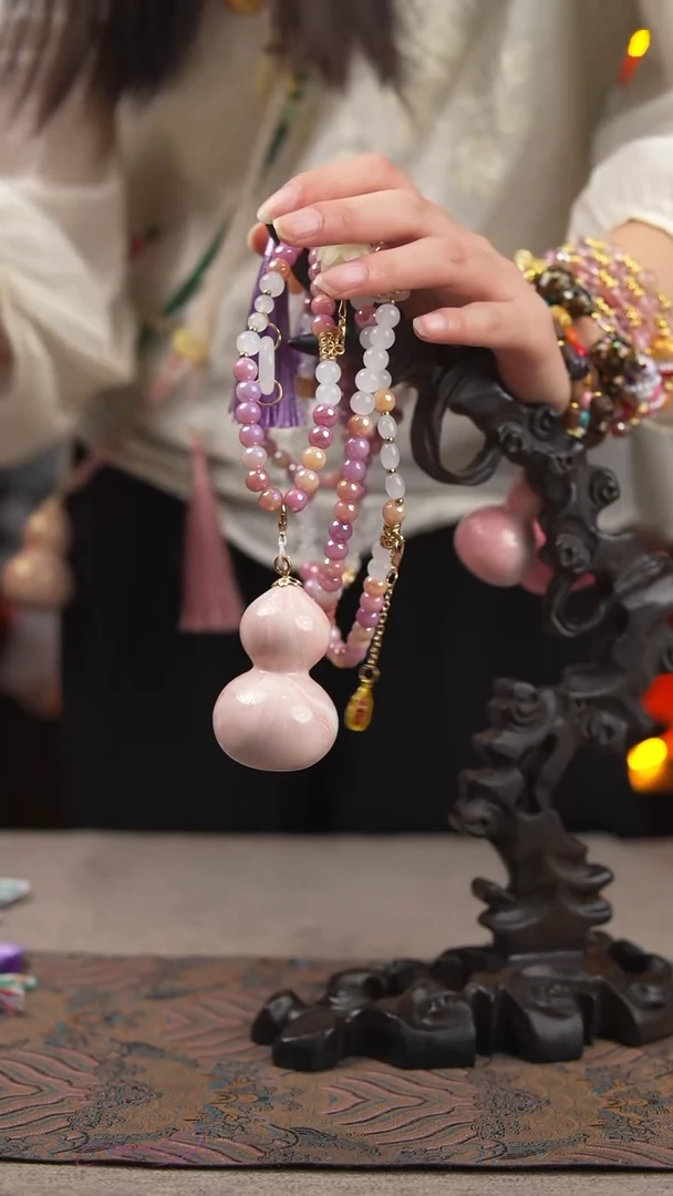 070玖澄出品文创漆艺葫芦国风配饰