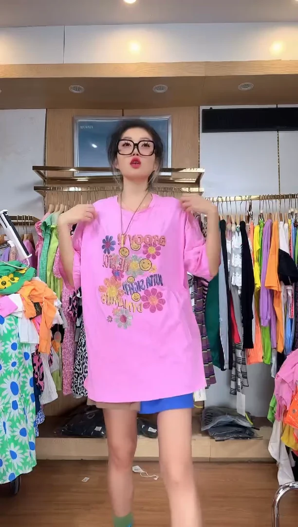 百搭 宽松大码上衣t恤