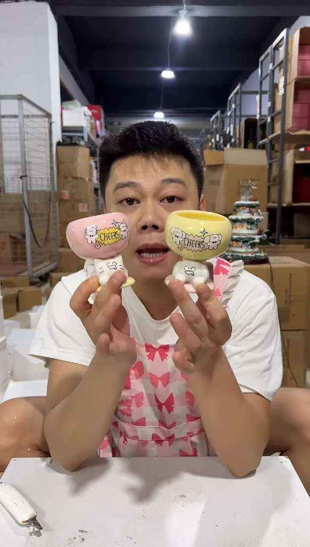 瓷片马克图布猫狗套组