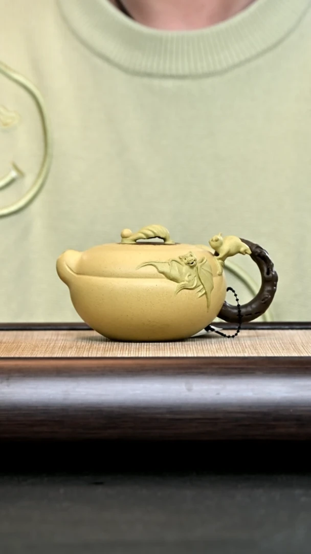 【闪购商品】紫砂茶壶AY8119 全手纳福