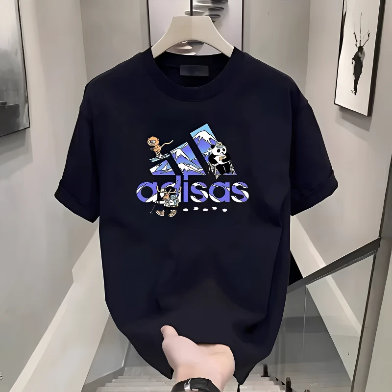 一折专区丨官网正品丨夏季纯棉短袖T恤宽松情侣上衣半袖上衣