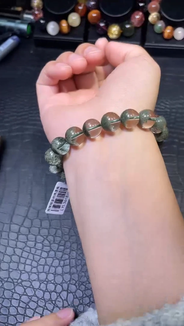 【闪购商品】水晶手链未镶嵌绿幽灵单圈A11（多样性发其一）