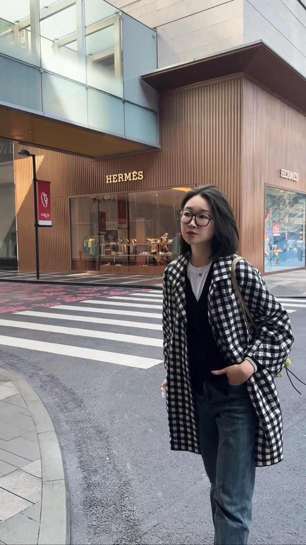 072 & RICE【马赛】100纯棉 春夏休闲翻领单排扣长袖外套 32XB76Z*