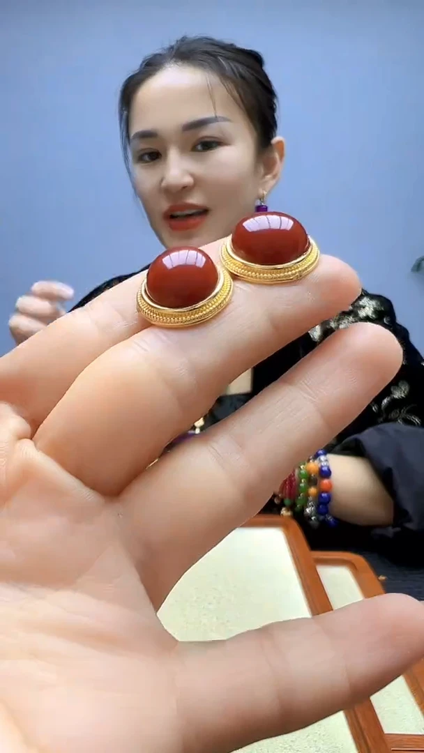 无非金属高货diy劲饰圆牌耳针