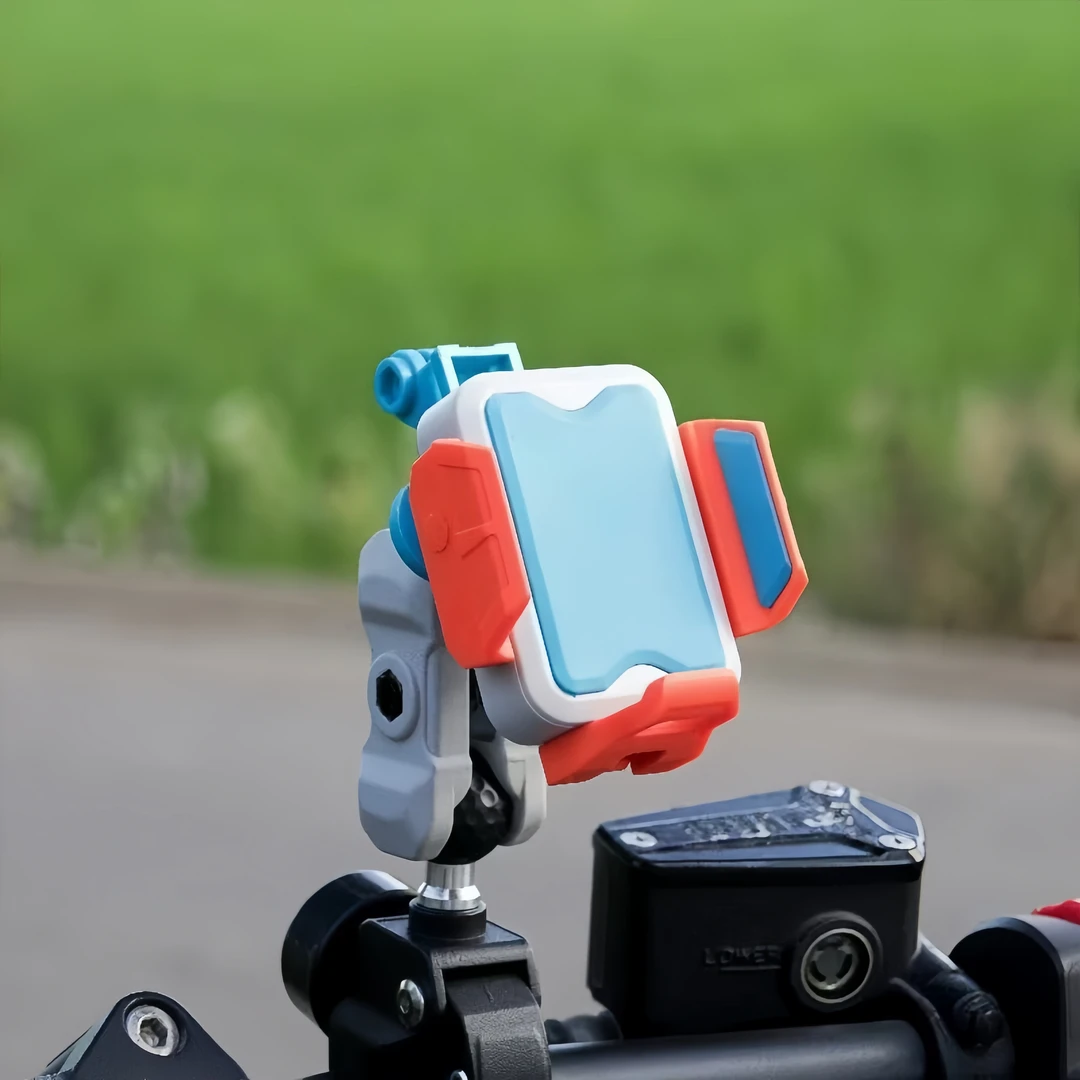 M33八爪通用手机支架适用于电动车摩托车自行车骑行导航减震防盗