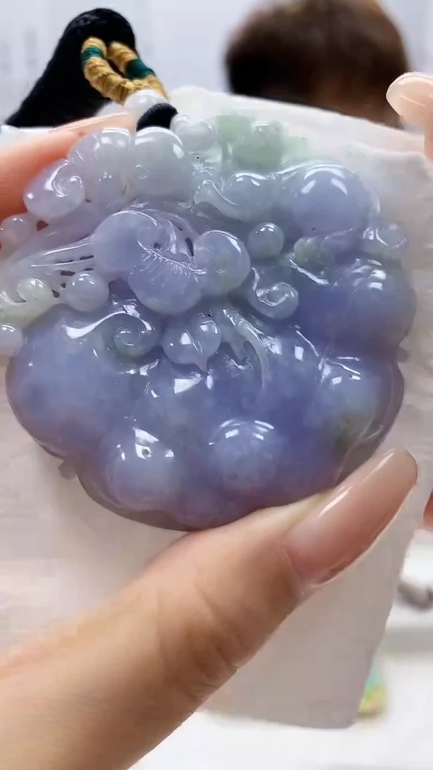 定制翡翠未镶嵌4868xx-毛货挂件111