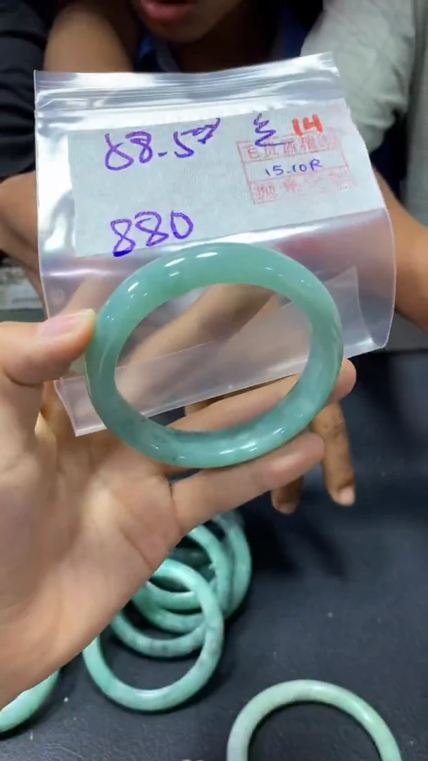 未镶嵌定制翡翠14毛货需精细抛光定制+多样性发1+880