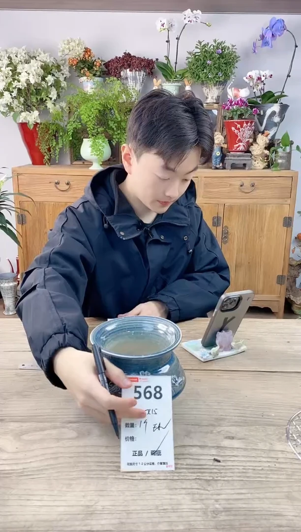 小玩子花盆直播编号568