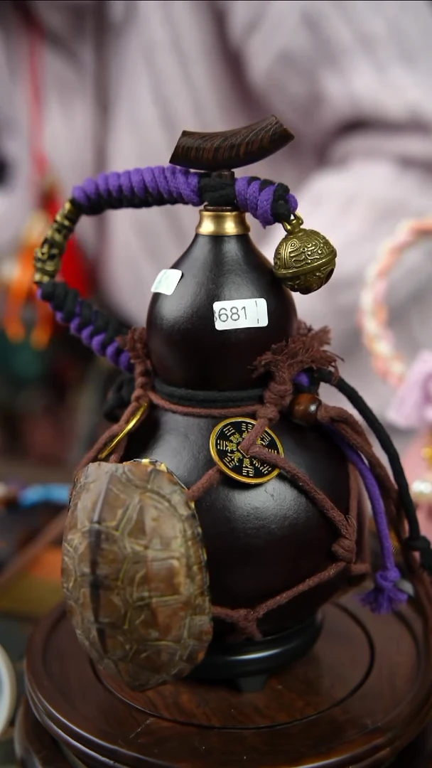 681号500ml左右非遗大漆酒葫芦