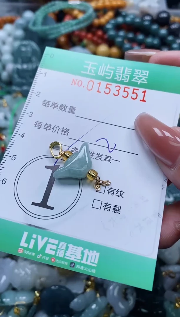 翡翠未镶嵌颈饰闪购0153551多样性发其一