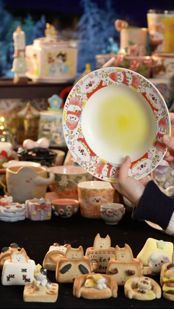 其他陶景德镇釉下彩手绘设计师款陶瓷