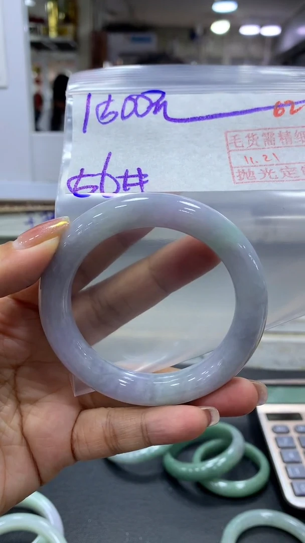 未镶嵌定制翡翠毛货需精细抛光+拍一发一+62