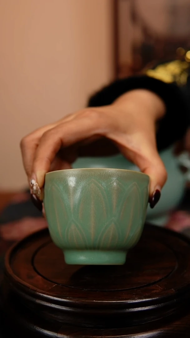 瓷片原产地原矿釉汝瓷