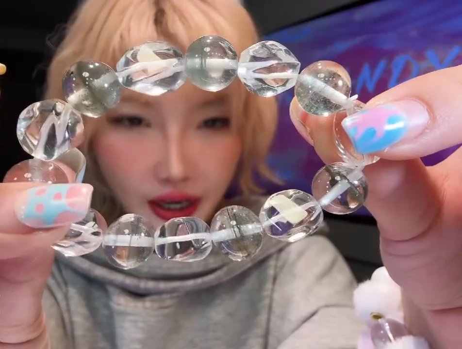 未镶嵌戒指水晶黑糖kiki