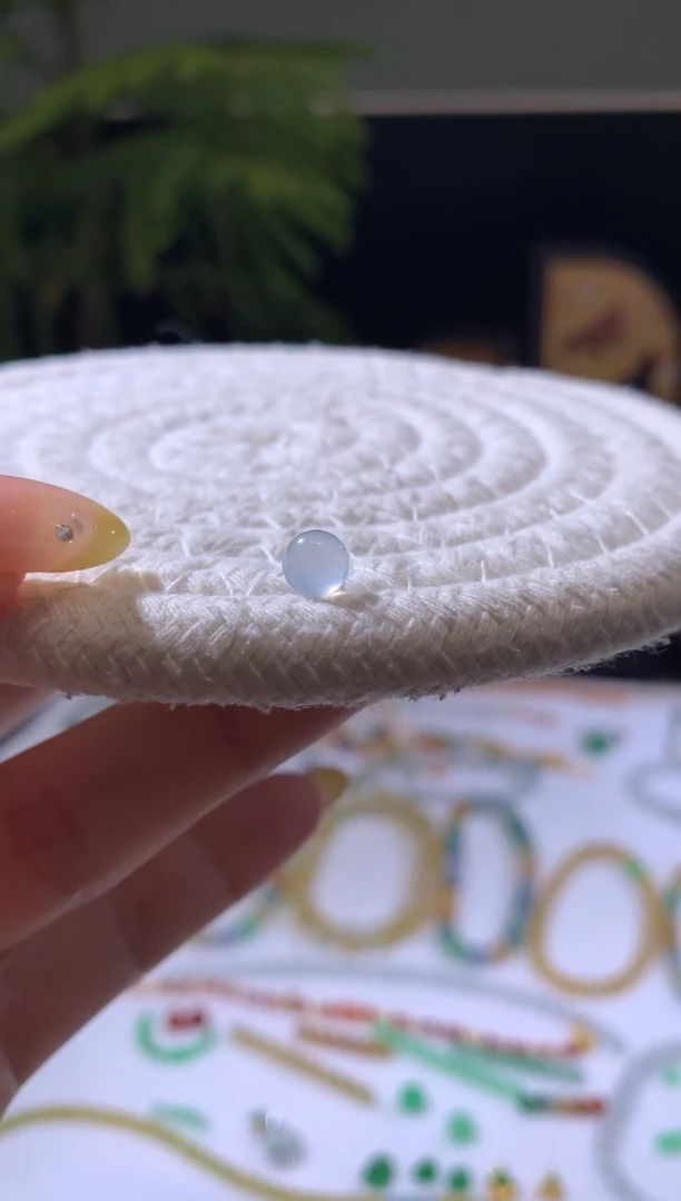 未镶嵌定制翡翠5.6珠子