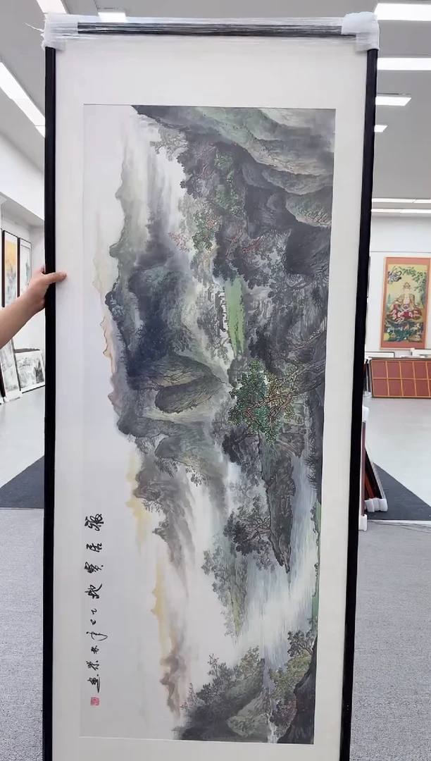 国画福居宝地      219*88