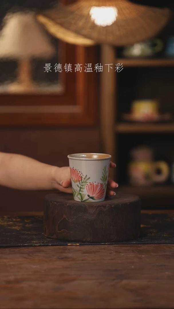 景德镇高温釉下手绘陶瓷357