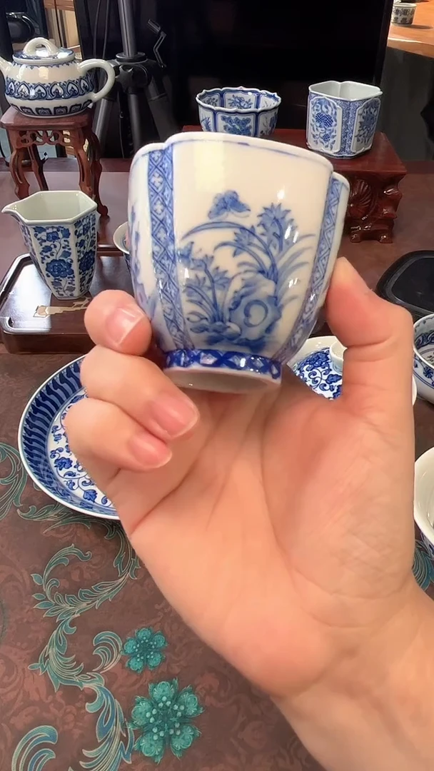 镹曰陶手工手绘柴窑制作有点小断线