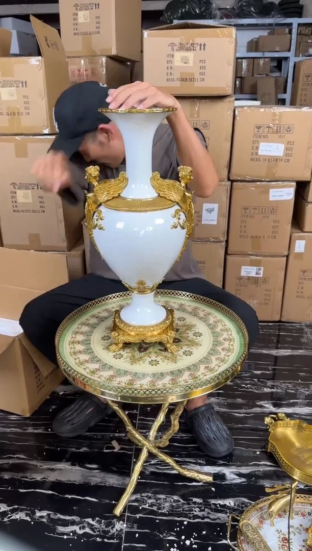 黄铜沐* 黛姿家居装饰品摆件