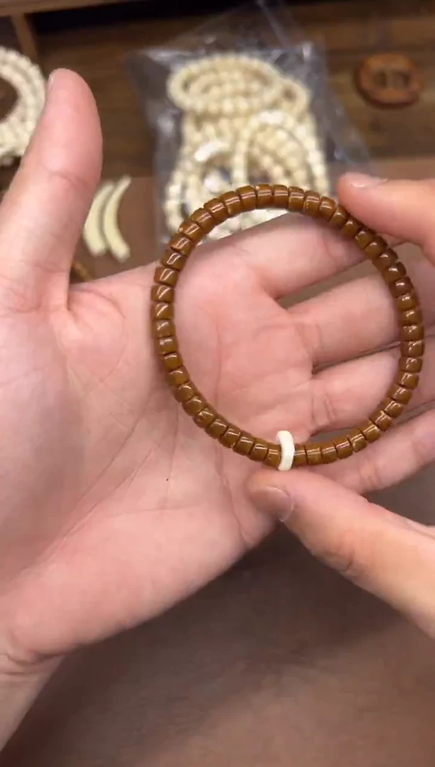 手串紫金鼠A405 4*6鼠尖实心精工直切