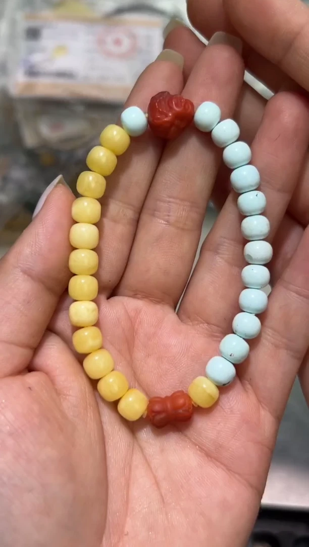 裸石琥珀未镶嵌琥珀蜜蜡手串