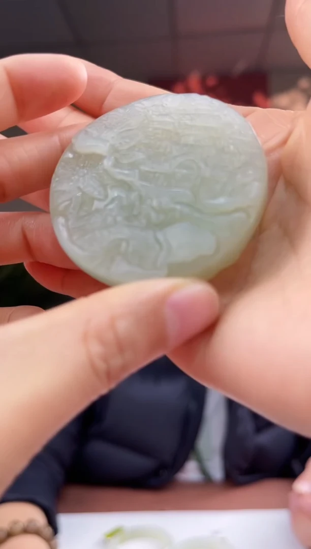 颈饰未镶嵌和田玉a40