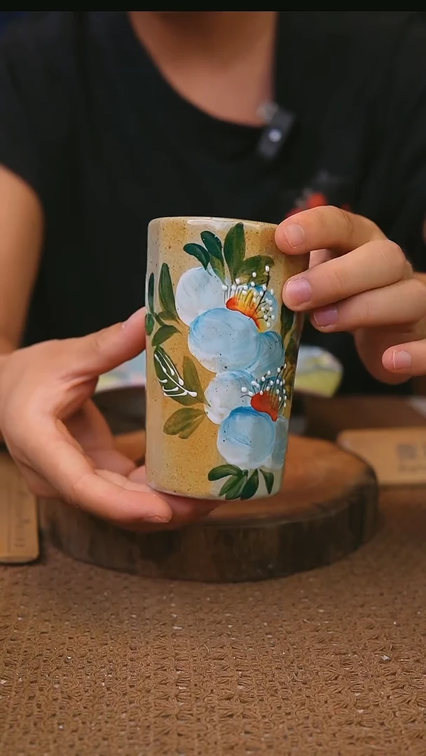 陶瓷手工高温釉下彩116