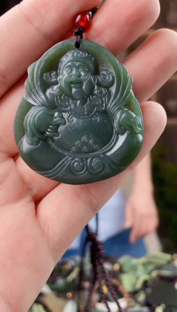 颈饰未镶嵌和田玉拍一发一，多样性发货