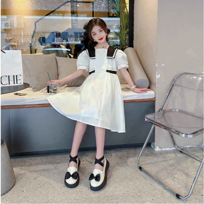 新F5-412唯女童夏季连衣裙(QZ0389)