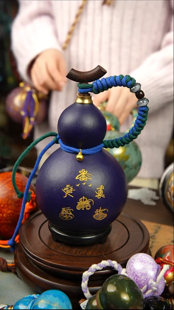 268号500ml左右非遗大漆酒葫芦