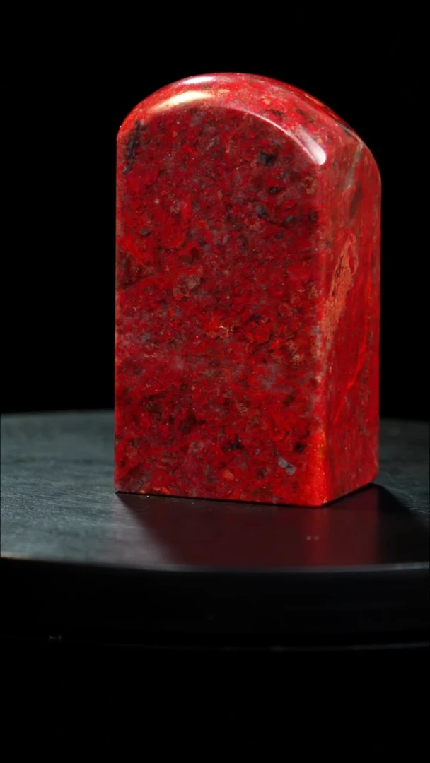 鸡血石大红袍鸡血石旬阳