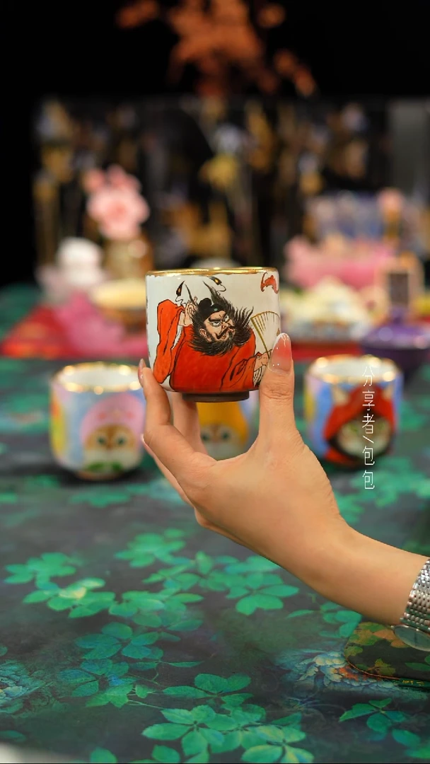 预定美娟老师钟馗杯·······