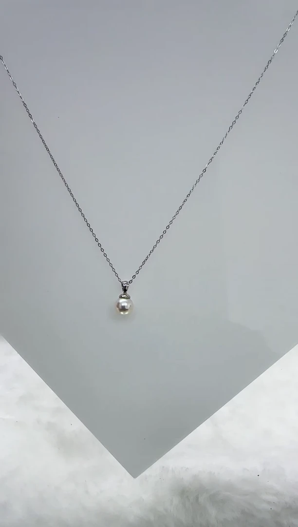 【闪购商品】海水珍珠DA银S925镶嵌c1258 ak套链7