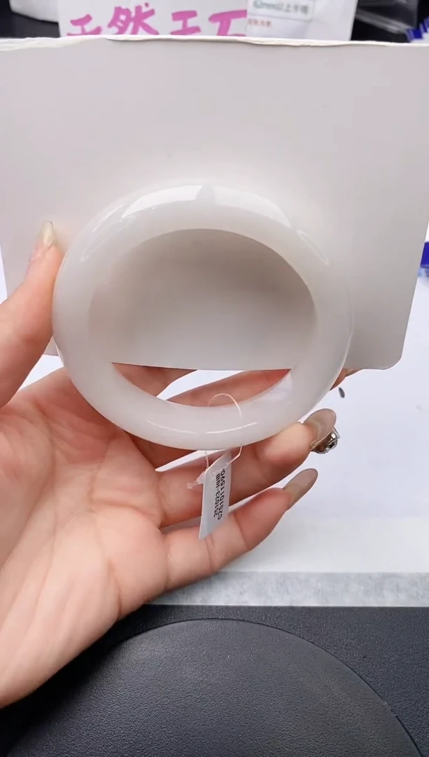 未镶嵌手镯石英质玉w180-HHB58+