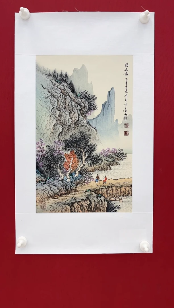 国画周金山老师画作