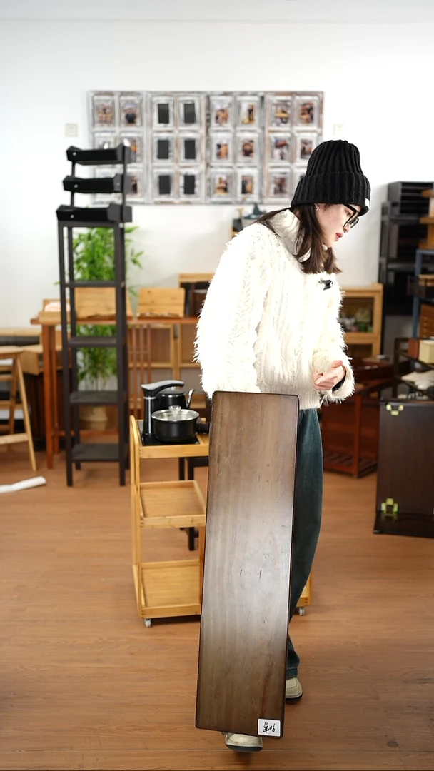 竹实木增高架长90宽的