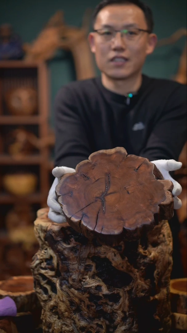 【闪购商品】枣木雷击枣木底座