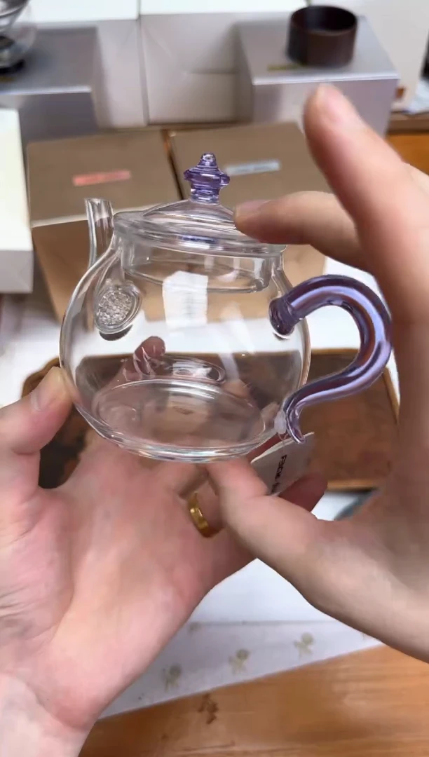 风谜金标百纳壶浅紫色