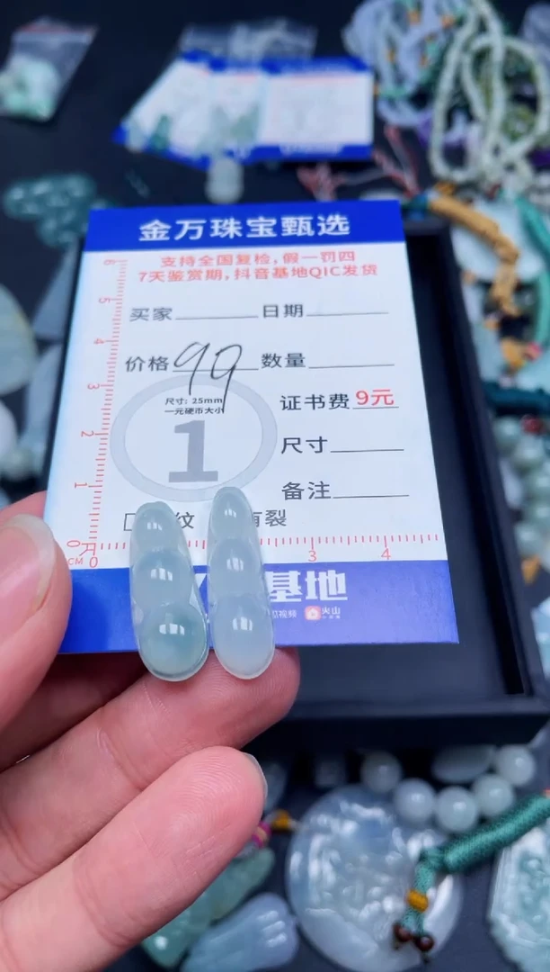 【闪购商品】翡翠颈饰未镶嵌天然翡翠a货