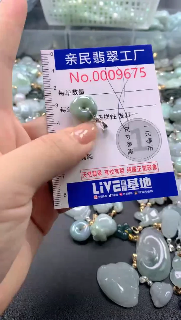 颈饰未镶嵌翡翠9675