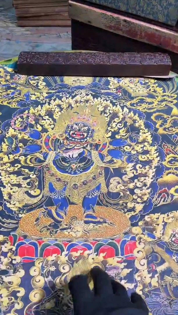 卷轴画天天的唐卡tk160