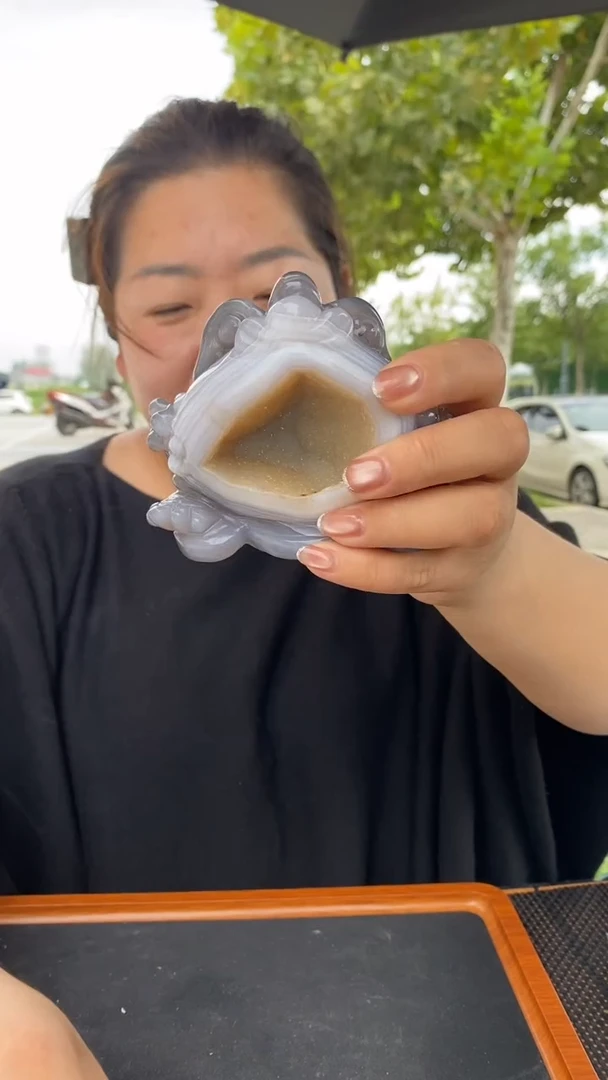 未镶嵌玛瑙摆件玛瑙金蟾D308