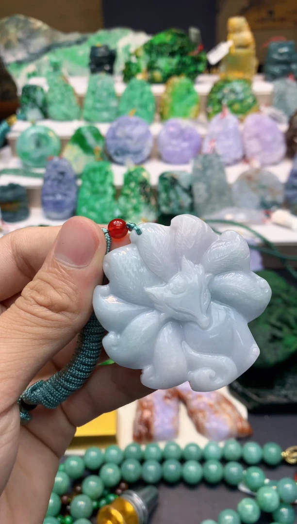 颈饰未镶嵌翡翠天然A货翡翠