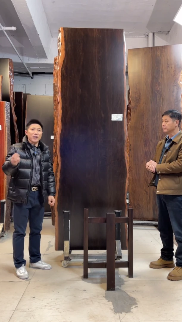 ZT-5大叶紫檀260*84*8加黑三角支架*2