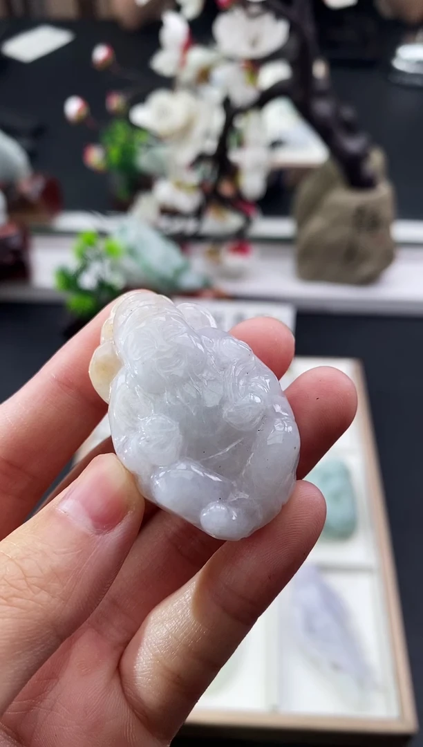 颈饰未镶嵌翡翠天然缅甸A货翡翠