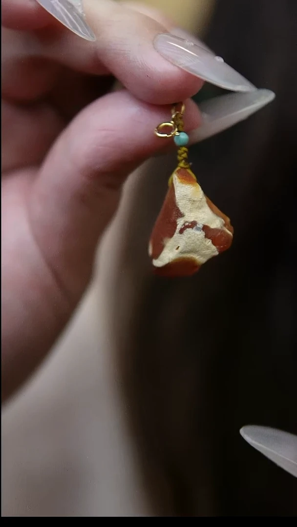 裸石蜜蜡未镶嵌*蜜蜡提溜*活扣头可拆*百搭手串项链