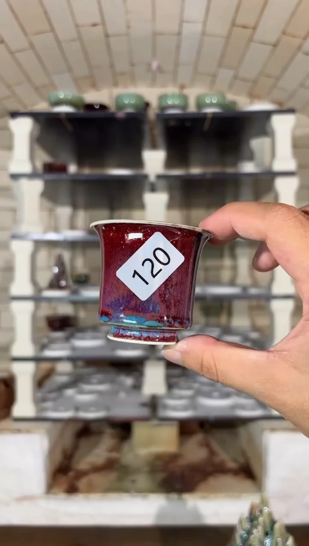 摆件精品窑变钧瓷茶器